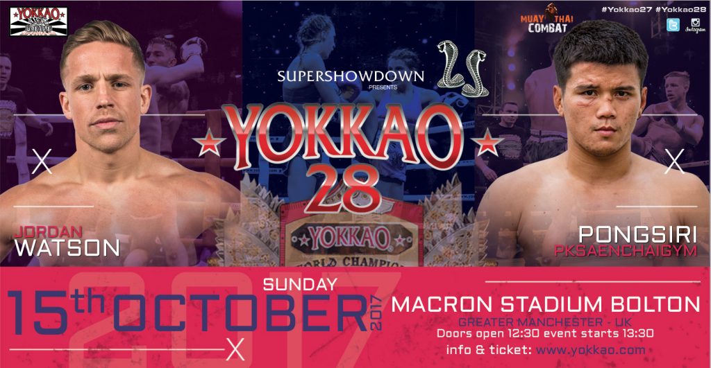 Bekräftat: YOKKAO 27 & 28 äger rum i oktober